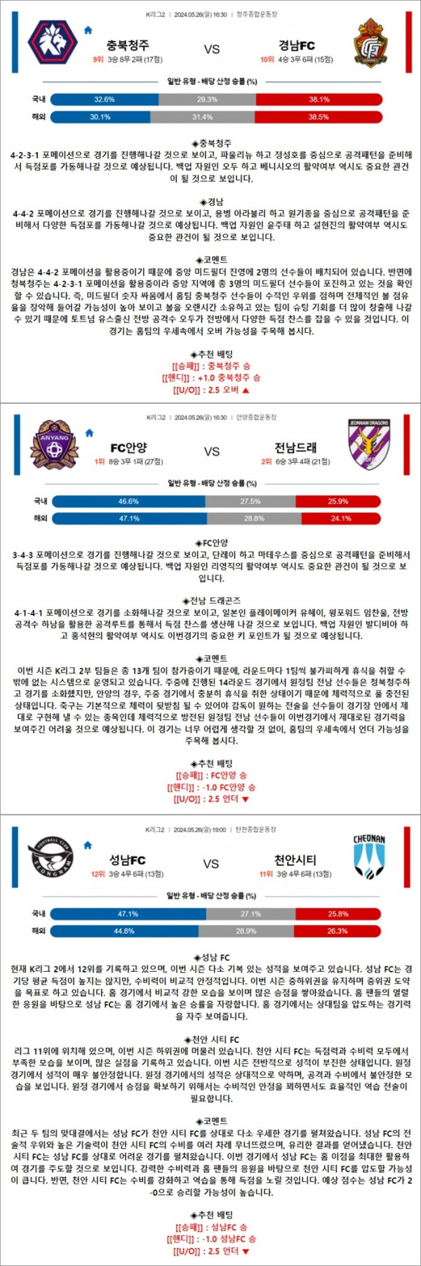 라운드TV 스포츠분석